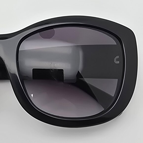 Chanel 5239 c. 501/3C Shiny Black Frame Grey Gradient Lens Sunglasses w/ Case main image 12